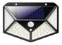 Imagem de Luminária Solar 100 Led Com Sensor Presença Resistente Agua