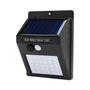 Imagem de Luminária Solar De Parede Com 30 Leds Sensor De Movimento