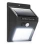 Imagem de Luminária Solar De Parede Com 30 Leds Sensor De Movimento