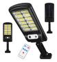 Imagem de Luminária Solar Led Parede Refletor 128 Cob Sensor Controle