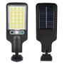 Imagem de Luminária Solar Led Refletore Parede 144 cob 180w Sensor Controle