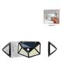 Imagem de Luminária Solar Luz Refletor 100 Led Jardim Com Sensor