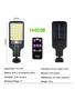 Imagem de Luminaria Solar Parede 117 Cob Sensor Movimento Com 3 Funcoes