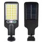 Imagem de Luminaria Solar Parede 117 Cob Sensor Movimento Com 3 Funcoes