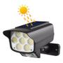 Imagem de Luminária Solar Parede 30w Refletor Poste com Sensor Luz