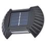 Imagem de Luminaria Solar Parede Arandela Spot Led Decorativo Rua Casa Garagem Jardim Quintal Balizador Iluminaçao Ambiental Luz Segurança