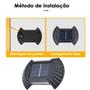 Imagem de Luminaria Solar Parede Led Arandela Spot Balizador Decoraçao Jardim Casa Quintal Area Externa Iluminaçao Segurança Rua Luz Indicativa