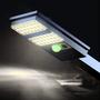 Imagem de Luminaria Solar Refletor S400 Poste com Bateria Substituível e Acendimento Automático LED Branco Quente 3000k Oversun