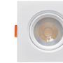 Imagem de Luminaria spot led fenix ii quadrada mr16 5w 3.000k kian