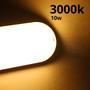 Imagem de Luminária Tartaruga LED 10W Branco Quente 3000K 900lm IRC80 FP0.6 Corpo Branco IP65 Biv Marca ROYA