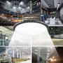 Imagem de Luminária Ufo Led 100w Highbay 120º Galpão Empresa Industria Segurança Kit 2 Uni L&D 1248