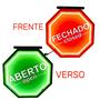 Imagem de Luminoso Led Letreiro Display Placa Led Aberto Fechado Mdf