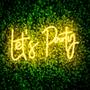 Imagem de Luminoso Painel Neon Led Lets Party Decoração