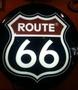 Imagem de Luminoso Route 66 p/ Bar Boteco Churrasqueira Garagem