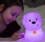 Imagem de LumiPet Puppy Kids Night Light, Huggable Nursery Light for Baby and Toddler, Silicone LED Lamp, Remote Operated, USB Rechargeable Battery, 9 Cores Disponíveis, Temporizador Auto Desligamento