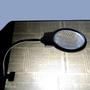 Imagem de Lupa Bifocal de Mesa Aste Flexível Com Iluminação LED e Aumento de 5x e 2x  - MG151222B XM60194