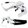 Imagem de Lupa Cabeça Oculos com Led 5 Lentes Profissional Top a Pilha
