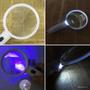 Imagem de Lupa Com Detector de Notas Falsas Lente Bifocal Iluminada Zomm 4x - XM60204