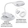 Imagem de Lupa Com Luminária Mesa Estética 6 Leds Portátil E Ajustável XM60203