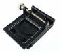 Imagem de Lupa Conta Fios 10x dobrável em metal com led, contador  e escala em mm (resolução 1 mm) e pol + bolsa de couriça