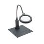 Imagem de Lupa Iluminada 16 LEDs Zoom 2X, haste flexível e base magnética