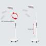 Imagem de Lupa luminaria para estetica aumento 5x com 120 luz de led depilacao lash design nail design