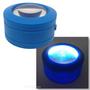 Imagem de Lupa Portátil Com Luz LED Ampliação 5x Ideal Para Relojoeiros, Manutenção e Leitura - Azul 57088