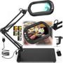 Imagem de Lupa Veemagni 10X com Light & Stand, 5 modos de cores