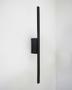 Imagem de Lustre Arandela Linear Fit Slim 60cm Led 10W 3000K Preto 366