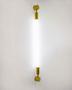 Imagem de Lustre Arandela Slim Tubular T8 120cm Dourado Polido 187