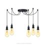 Imagem de Lustre Aranha Com 5 Pendentes