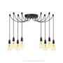 Imagem de Lustre Aranha Com 8 Pendentes