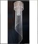 Imagem de Lustre Art Crist Acril Espiral Com 1,70m Base 40cm P/ 1lâmp