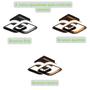 Imagem de Lustre Attract Led c/ Controle 110V/220V - Preto