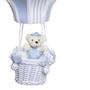 Imagem de Lustre Balão Grande Azul Com Ursinho Quarto Bebê Infantil