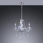 Imagem de Lustre Candelabro De Cristal Legítimo France Nice 3 Braços E14