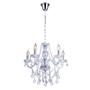 Imagem de Lustre Candelabro De Cristal Legítimo France Nice 5 Braços E14