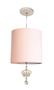 Imagem de Lustre Coroa Com Cristal Quarto Menina 25X25 Rosa