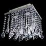 Imagem de Lustre Cristal Bacalhau Quadrado 28X28X21Cm - Jp-Kobei-28