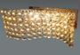 Imagem de Lustre cristal legitimo - champanhe gold ondas