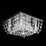 Imagem de Lustre Cristal Legitimo Plafon Quadrado 20x20x08cm - Jp/Kyoto/20