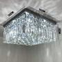 Imagem de Lustre de Cristal Acrílico 30x30 Para Sala e Quarto e Hall