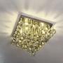 Imagem de Lustre de Cristal Acrílico 30x30 Para Sala e Quarto