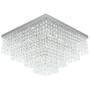 Imagem de Lustre De Cristal Acrilico Dreamcrillic 40x40 +Lâmpadas 3000