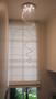 Imagem de Lustre de Cristal Legitimo Espiral 60cm Pé Direito Duplo Vão de Escada Sala Alta E60 Com Lampadas Led