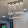 Imagem de Lustre De Cristal Legítimo K9 Para Sala de Jantar 20x70cm