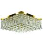 Imagem de Lustre De Cristal Legitimo Wonderwall 40x40 Dourado