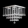 Imagem de Lustre de cristal torre de peão para sala,quarto com 35 cm de altura
