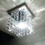 Imagem de Lustre De Cristal Verdadeiro K9 14x14 Cm Sala Quarto ILUSTRE CRISTAIS