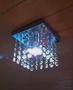 Imagem de Lustre De Cristal Verdadeiro K9 14x14 Cm Sala Quarto ILUSTRE CRISTAIS
